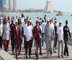   مصر اليوم - وزارة الثقافة القطرية تحتفل باليوم الرياضي